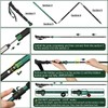TheFitLife Collapsible Trekking Poles for Hiking – Lightweight Folding Walking