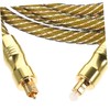 CAXUSD 2m Optical Audio Cable Male to Male -fi Sound