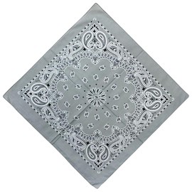 Plus Nao Bandana, Unisex, Men's, Women's, Unisex, Fashion Goods, Large, Square, Square, gray