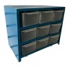 Exhivit Anaquel Visible Metalico Organizador, C/9 Gavetas #20