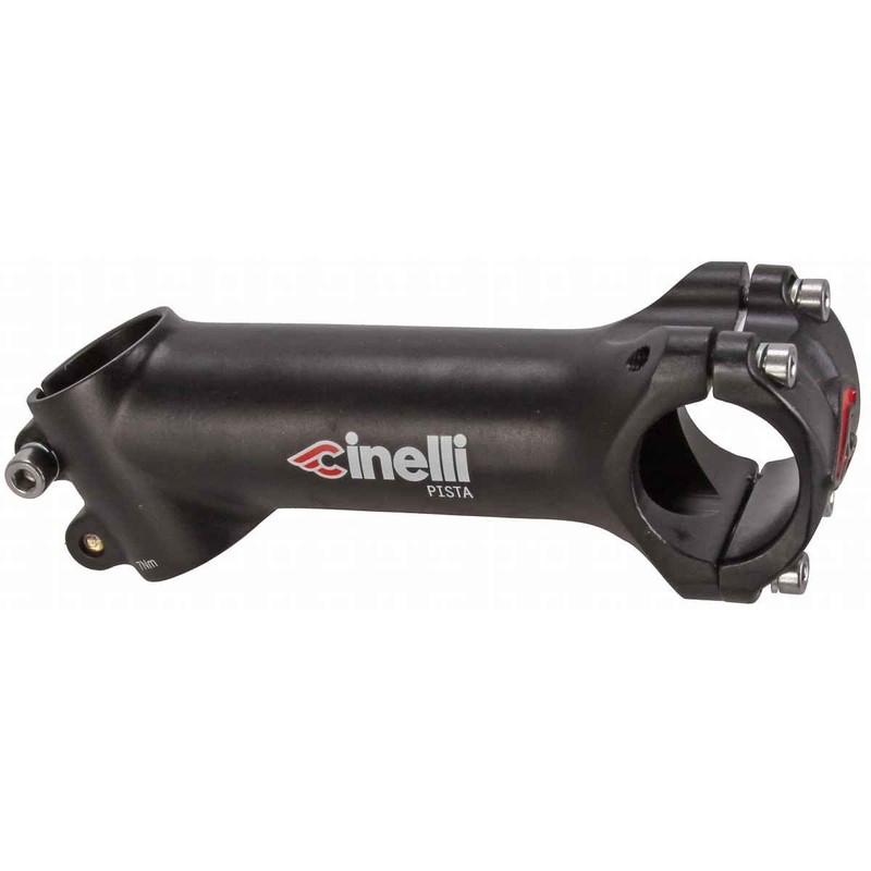 Cinelli Pista Bicycle Stem - 31.8, Black Anodized