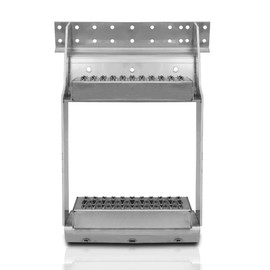 Truck Frame Step Mounted Side Steps fit for Peterbilt 385 377 Semi Trucks w/Mounting Hole Aluminum Steps