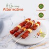 FOOGO Green 250pcs Bamboo Skewers, Small 15cm, Sturdy Eco-Friendly Wooden