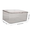 LABRIMP Hinged Storage Box for Desktop Organization Dustproof Multi-functional Organizer