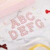 sourcing map 10Pcs Iron on Letters Patches, Letter A Rhinestone
