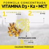 Vitamina D3 + K2 Con Mct Oil Vitamina D3 400
