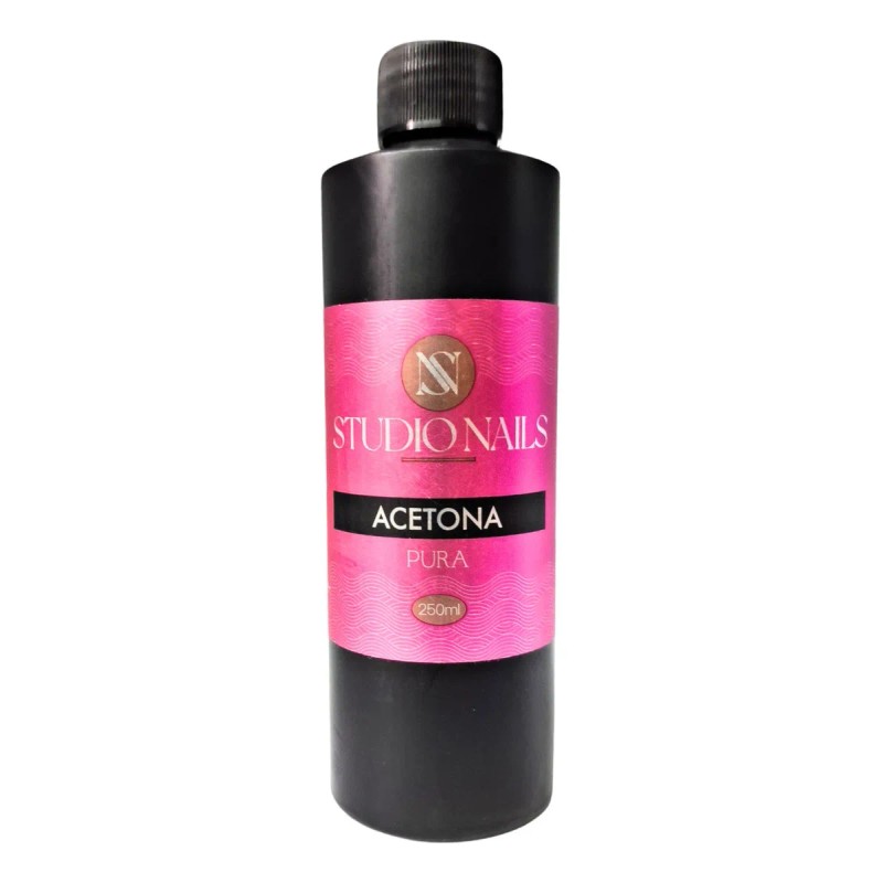 Diluyente Para Esmalte De Uñas Studio Nails Acetona Pura De