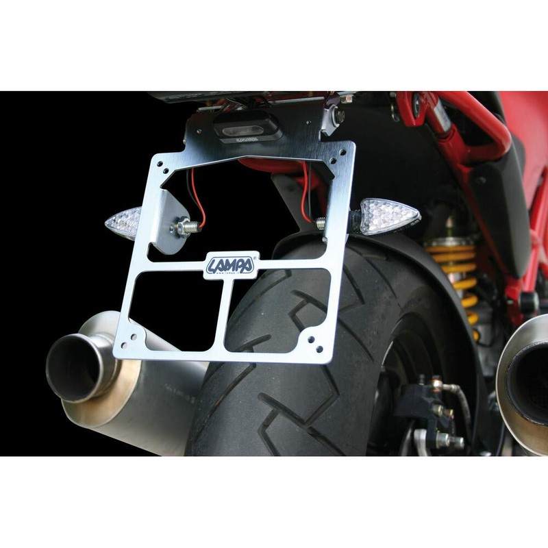 Lampa 90142 Universal Motorcycle License Plate Frame