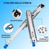 YENUO Heavy Duty Industrial Design Cold Rolled Steel Drawer Slides