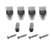 Soft Close Toilet Seat Hinge End Caps Compatible with DAMA