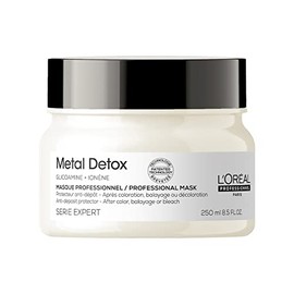 L'Oreal Professionnel Metal Detox Hair Mask | Deep Conditioner & Treatment | Prolongs Hair Color, Prevents Damage & Adds Softness | For Dry, Damaged & All Hair Types | Sulfate-Free | 8.5 Fl. Oz.