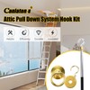 Attic Ladder Pull System Cord Kit - Canlaten·U Attic Pull