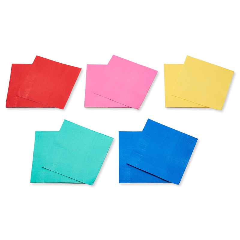 American Greetings 50-Count Rainbow Lunch Napkins
