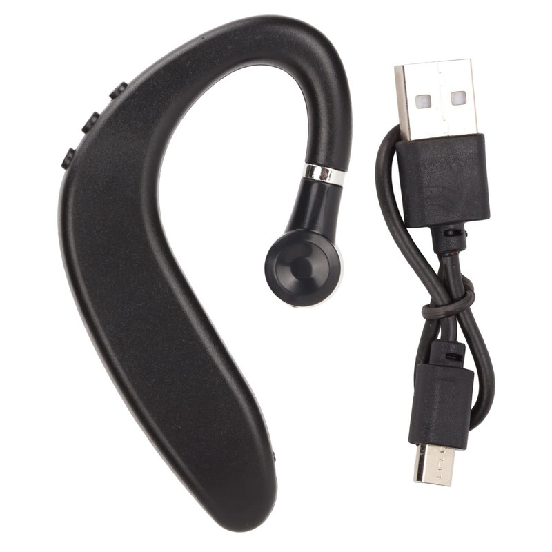 Bluetooth 5.2 Headset, Wireless Single Ear Bluetooth 5.2 Headset, Built-in