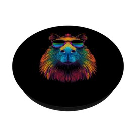 Capybara Capibara Pop Art Pop Sockets Sunglasses with Interchangeable PopGrip