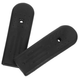 Ipetboom 1 Pair Rubber Tips for Wheelchair Handle Brake Replacement Wheelchair Wheel Lock Cover for Drive Transport Wheelchair Wheelchair Accessory