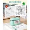 HiHTV Sticker Printer - Printpods Mini Printer with 6 Rolls