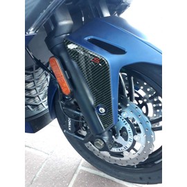 labelbike - 2 3D Motorcycle Scooter Mudguard Protection Stickers Compatible for kymco XCITING S 400 2018-2023