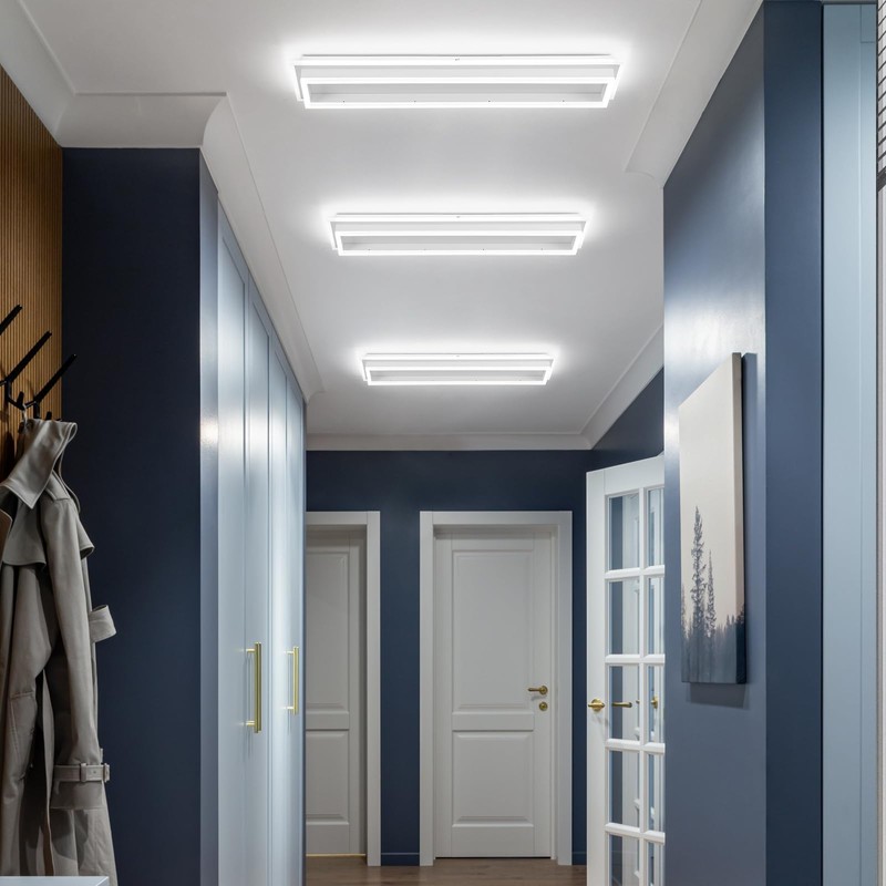 Vloitgol Dimmable Led Ceiling Light with Remote Control 31.5in Modern