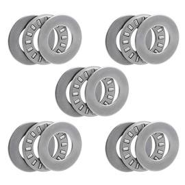 uxcell TC815 Thrust Needle Roller Bearings with Washers 1/2" Bore 15/16" OD 5/64" Width 5pcs