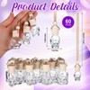60 Pcs Hanging Car Air Freshener Car Diffuser Bottle Empty