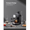 Reemix Espresso Machine 3.5 Bar, 800W Compact Size Coffee Maker