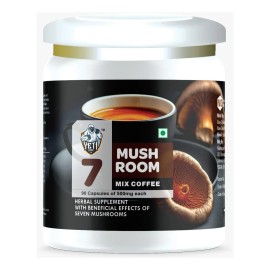 Café En Polvo De Hongos - Mezcla De 8 Hongos