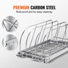VEVOR Pan and Pot Rack, Expandable Pull Out Under Cabinet