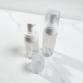 Transparent Bubble Foam Pump Dispenser Empty Hand Wash Bottle 100ml 150ml 150ml 6ea