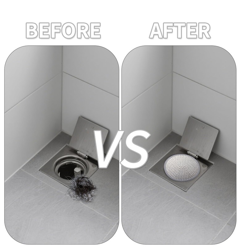 YXIING 2 Pcs Hair Catcher for Shower Drain, Shower Drain