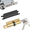 Door Handle Lock Silent Lock Bearing Safety Lever Handle Reversible