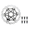 BULLSPANN 1 Set Bicycle Disc Brake Rotor, 180mm Bicycle Brake