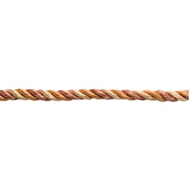 DÉCOPRO (TM) Twisted 3-ply Rope Cord Trim, Color# PR21 - Sunstone Orange [8 Yards]