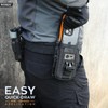 WYNEX Tactical Molle Phone Pouch with Compass Buckle, Tactical Phone
