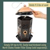 Copper Hexagon Bird Feeder