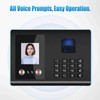 Intelligent Attendance Machine Face Fingerprint Password Checking-in Recorder for Employees