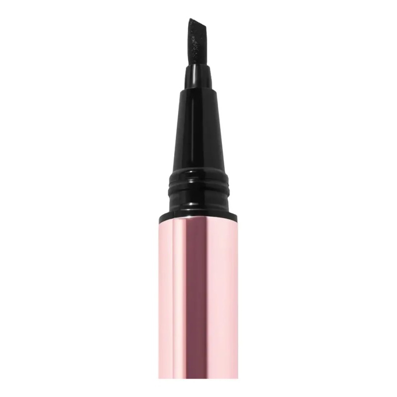 Delineador Liquido Overachiever Negro Beauty Creations Color Plumon Diagonal