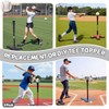 UbiCoSptJoy Baseball Tee Topper for Baseball Practice Training Hitting, Batting