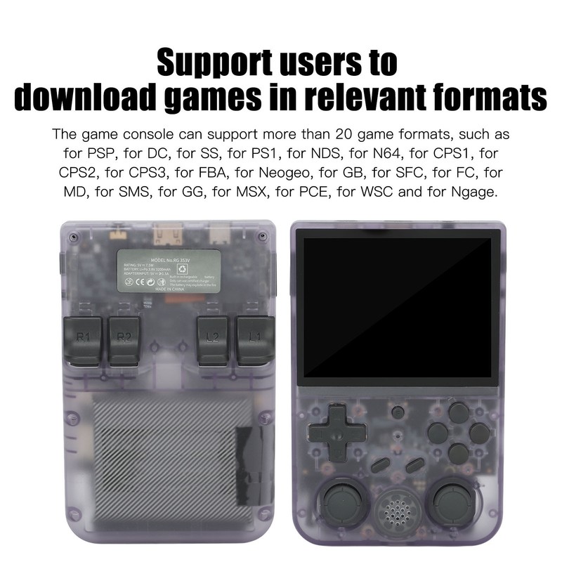 Handheld Game Player Vintage 3.5 Inch 5G 2.4G 4.2 BT