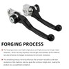 BAOUFF Foldable Dirt Bike Clutch Brake Levers,Forging Motorcycle Billet Pivot