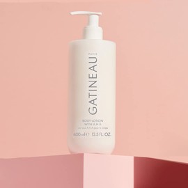 Gatineau - AHA Body Lotion, Duo Pack, Hydrating Cream for Dry Skin with Shea Butter (400ml x 2 Bottles)