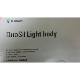DuoSil Fast Set Dental Impression Material DuoSil 4 Cartridges Light Body Wash
