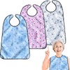 VOPHIA 3 Pack Adult Bibs for Women Washable Bib Reusable
