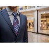 [S&W SHLAX&WING] Men's Necktie, Suit, Jacket, Classic, 57.9 inches (147