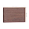 Walnut Wooden Tray Rectangle Serving Tray Tenon Structure Chinese For