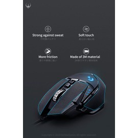 HOTLINEGAMES [Grip Upgrade] 2.0 Plus Anti Slip Mouse Grip Tape Compatible with Razer DeathAdder V4 Pro/DeathAdder V3 Pro Gaming Mouse Skins, Sweat Resistant, Cut to Fit, Easy to Apply