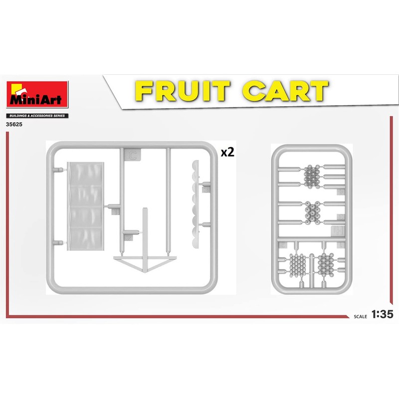 Miniart - 35625 1:35 Fruit Cart