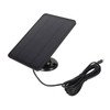 Solar Panel for Security Cameras, Waterproof 4W Solar Charger for