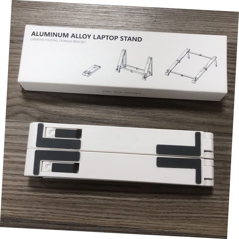 FELTECHELECTR Multi-Function Laptop Computer Stand Foldable Notebook Bracket Desk Accessory