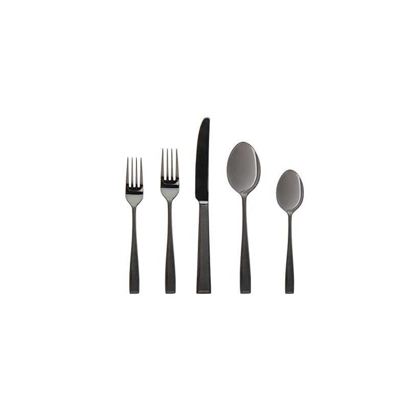 Godinger 20‑Piece Stainless Steel Silverware Set, Flatware Utensil Set for